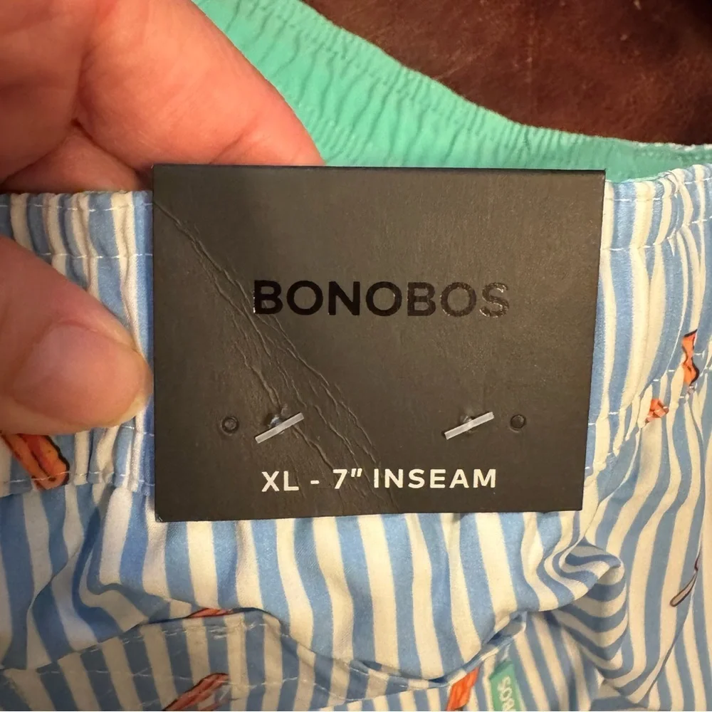 Bonobos‎ Mens Size XL Swim Trunks Board Shorts Blue Popsicle Print 7